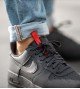 Nike Air Force 1 Anthracite Black-Red