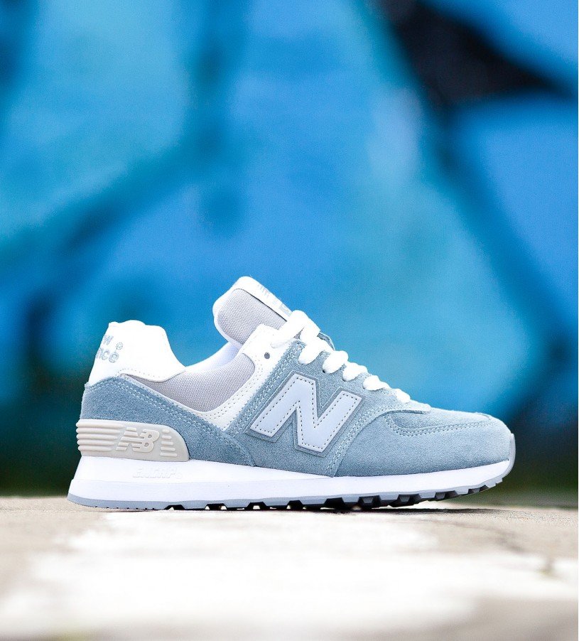 New Balance 574 Cyan-white New Balance 574 Cyan-white