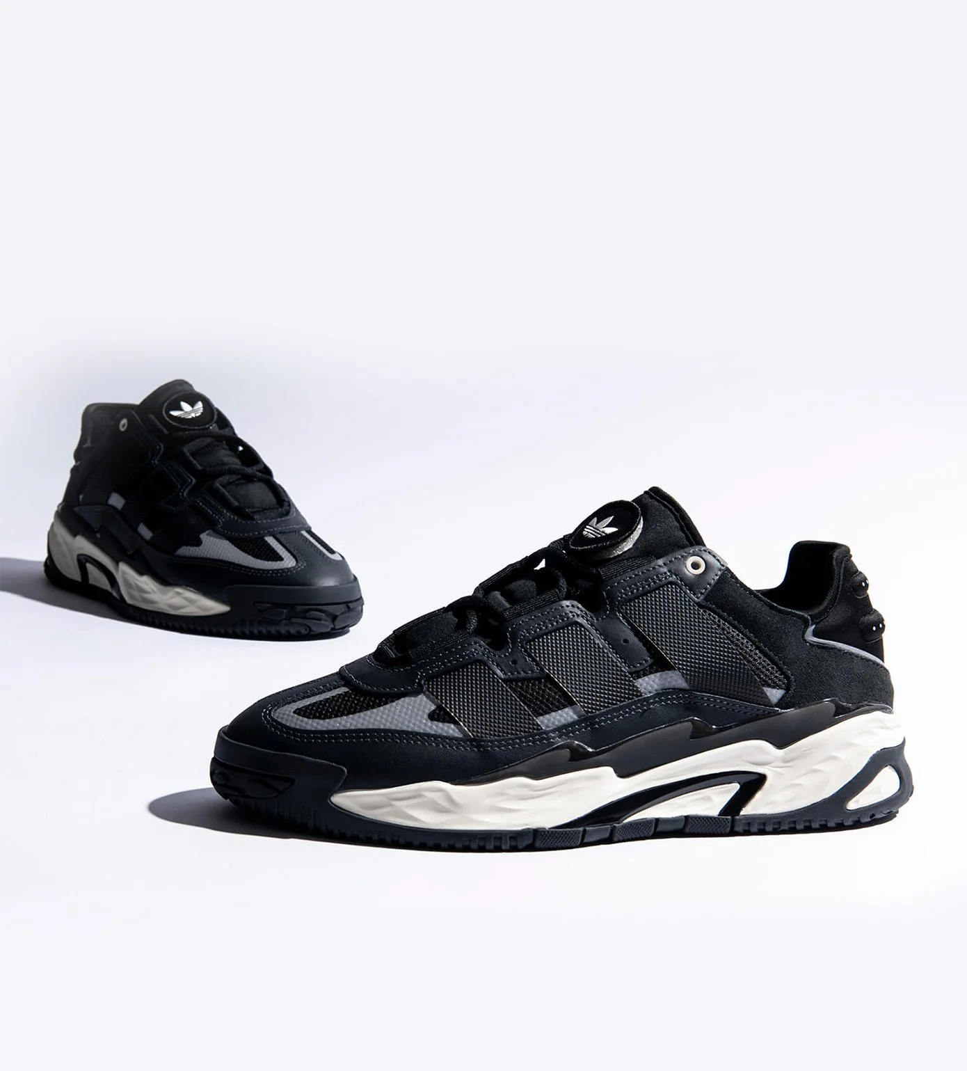 Кроссовки Adidas NiteBall Carbon Black купить в Краснодаре