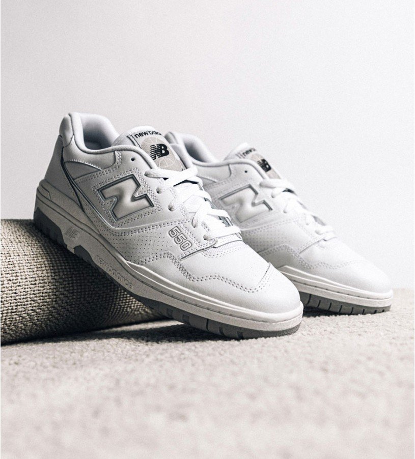 New Balance 550 White Grey New Balance 550 White Grey