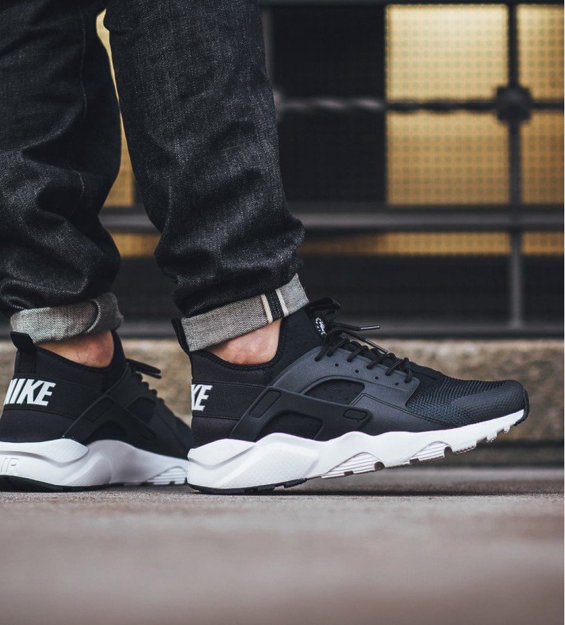 Nike Air Huarache Ultra Black-White Nike Air Huarache Ultra Black-White