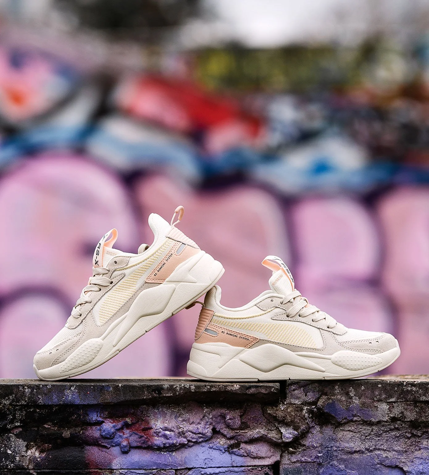 Puma rs x discount peach