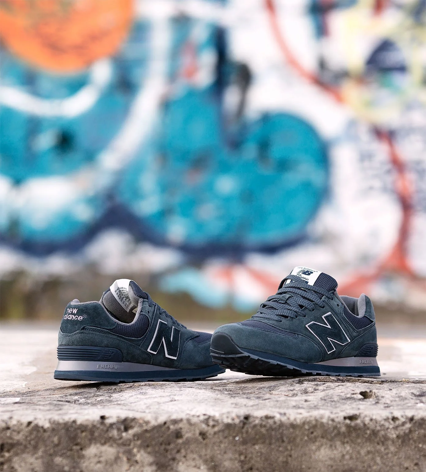 New balance 574 teal on sale