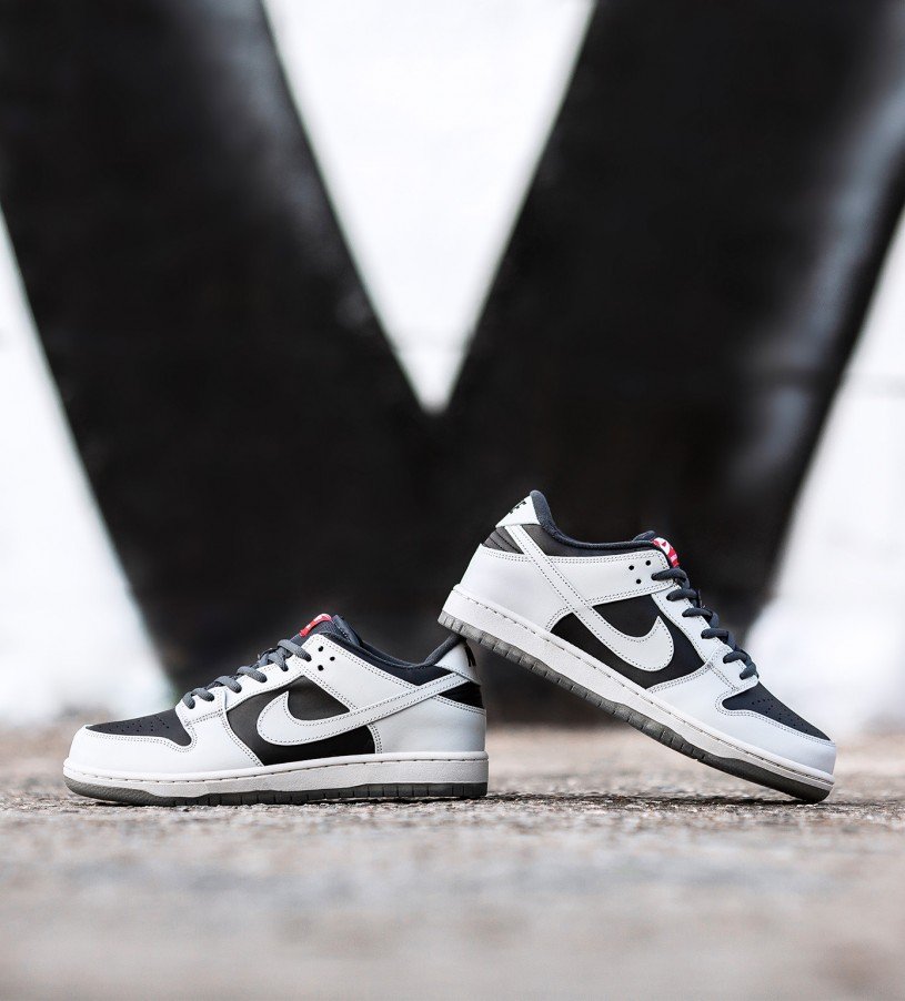 Nike SB Dunk Dark Gray-Black-Red