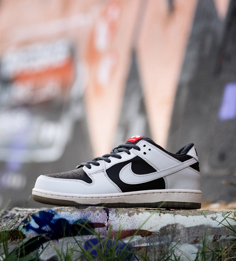 Nike SB Dunk Dark Gray-Black-Red