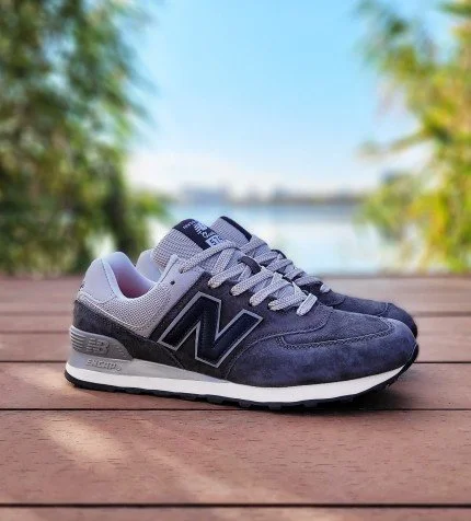 All gray new balance 574 hotsell