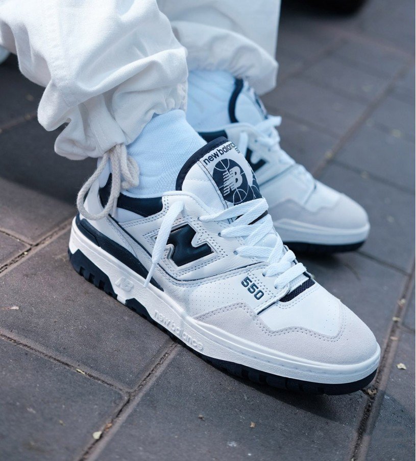 New Balance 550 White-Blue New Balance 550 White-Blue