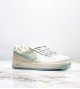 Nike Air Force 1 Cyan-Beige