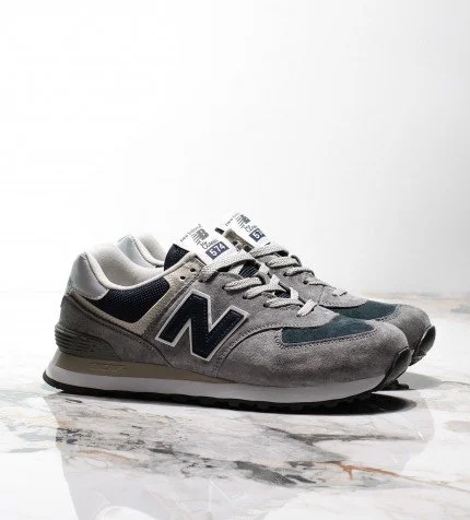 New Balance 574 Dark Blue Gray LUX