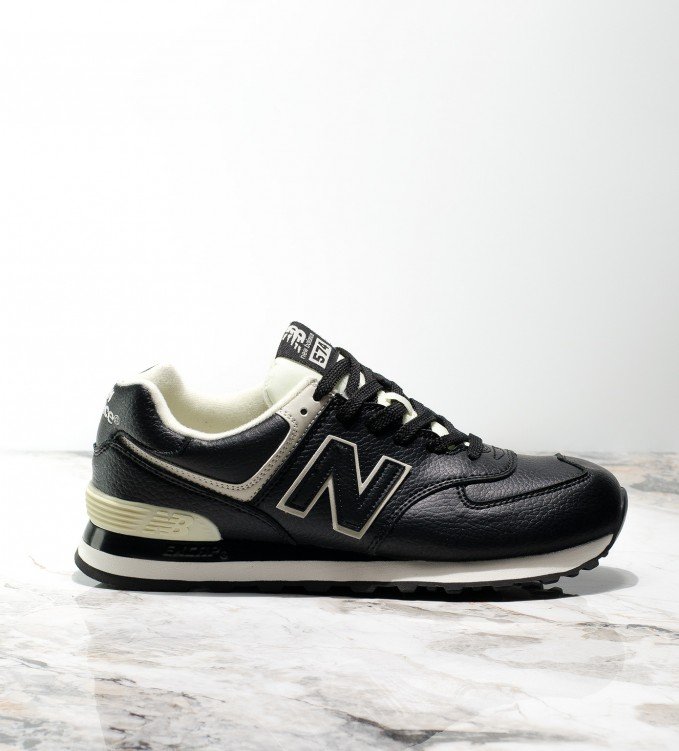 New Balance 574 Classic Leather Black