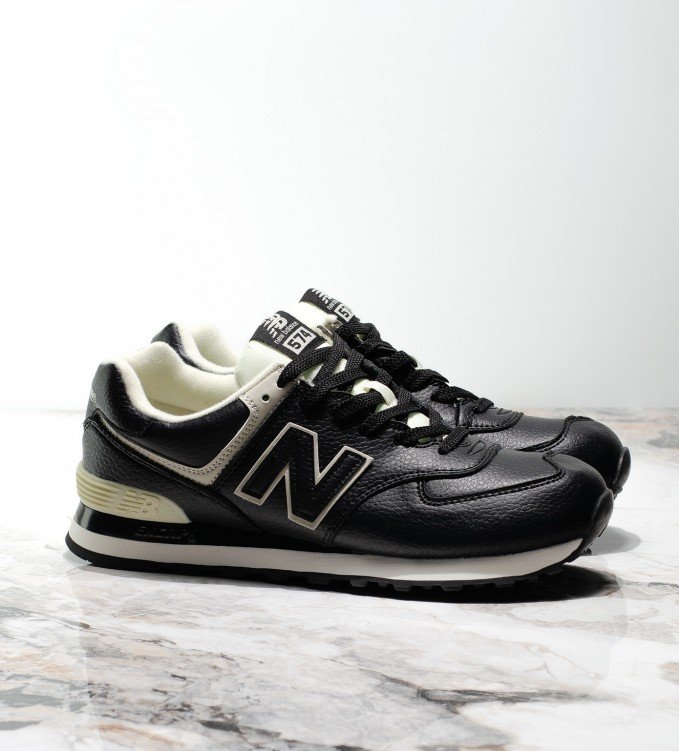 New Balance 574 Classic Leather Black