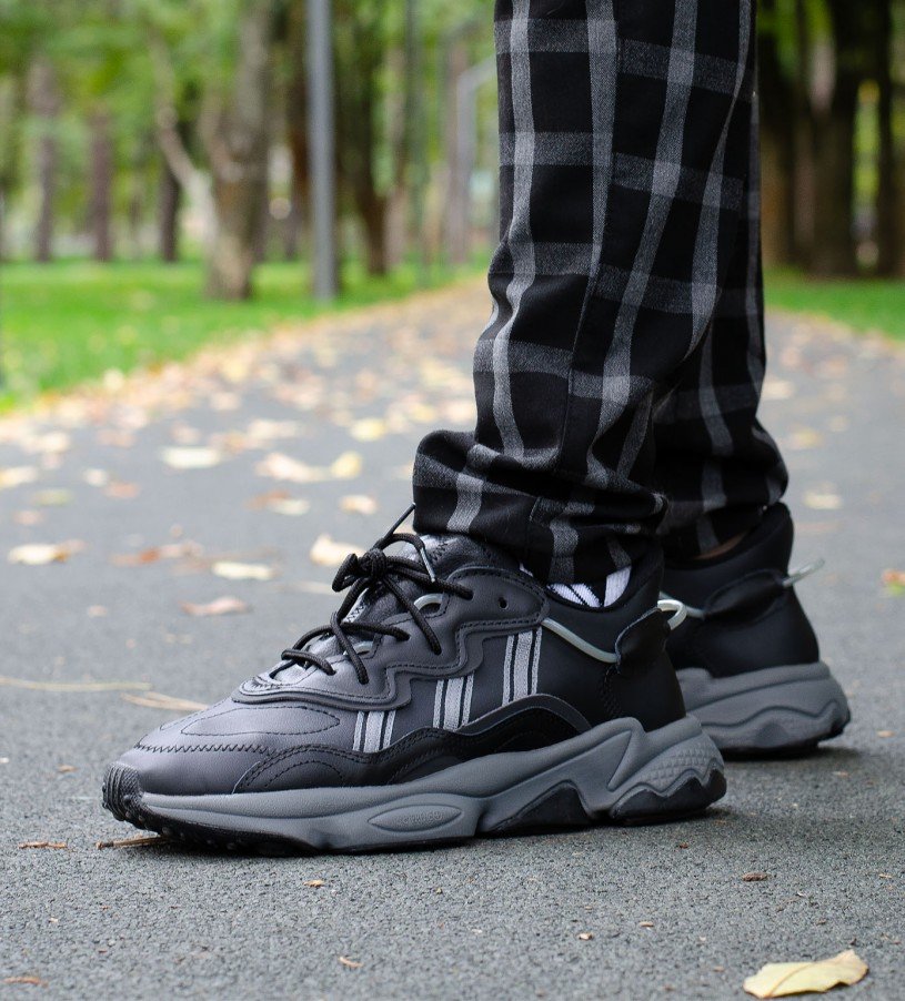 Adidas Ozweego Gunmetal Gray - Black