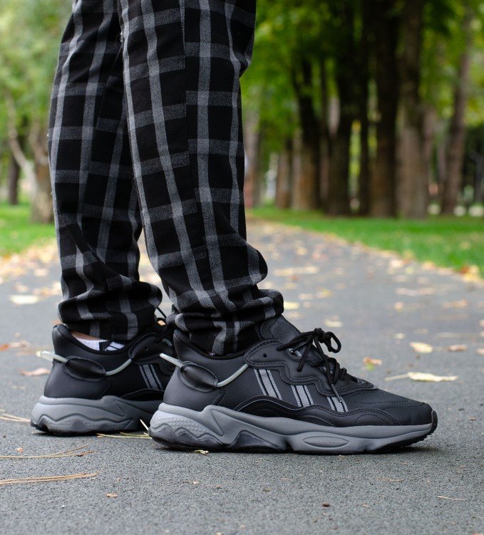 Adidas Ozweego Gunmetal Gray - Black