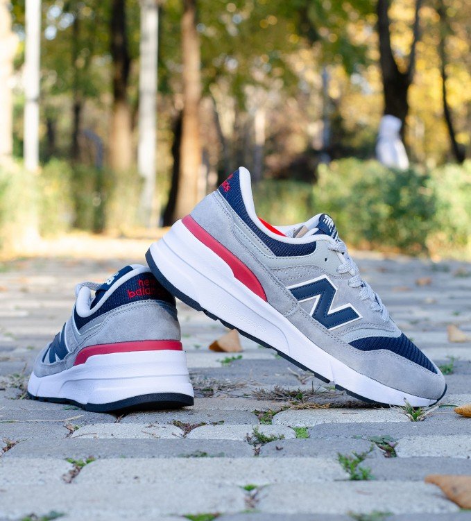 New Balance 997R Gray-Red