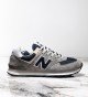 New Balance 574 Navy Blue-Gray Premium New Balance 574 Navy Blue-Gray Premium