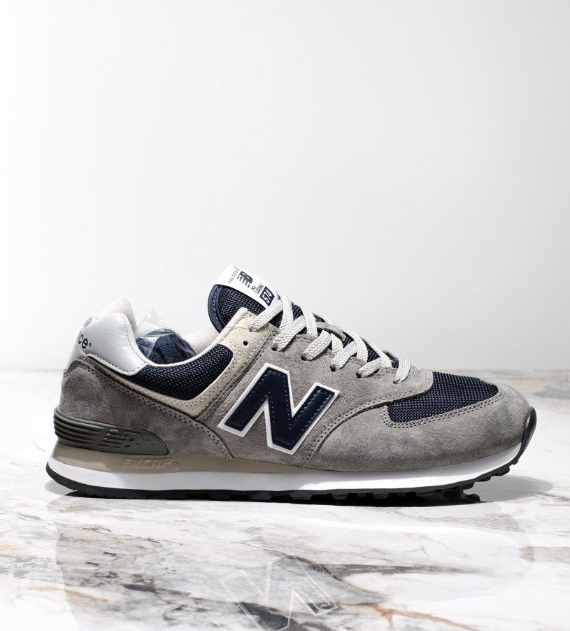 New Balance 574 Navy Blue-Gray Premium New Balance 574 Navy Blue-Gray Premium