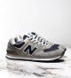 New Balance 574 Navy Blue-Gray Premium New Balance 574 Navy Blue-Gray Premium