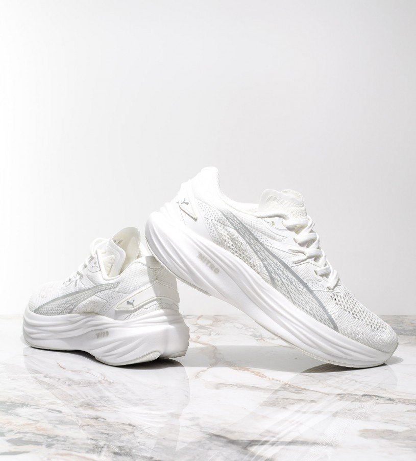 Puma Deviate Nitro All White Puma Deviate Nitro All White