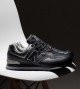 New Balance 574 Leather Black-Gray