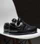 New Balance 574 Leather Black-Gray