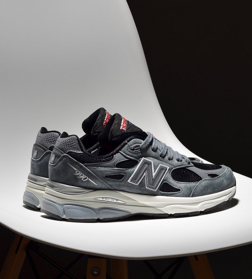 New Balance 990 Grey-Red