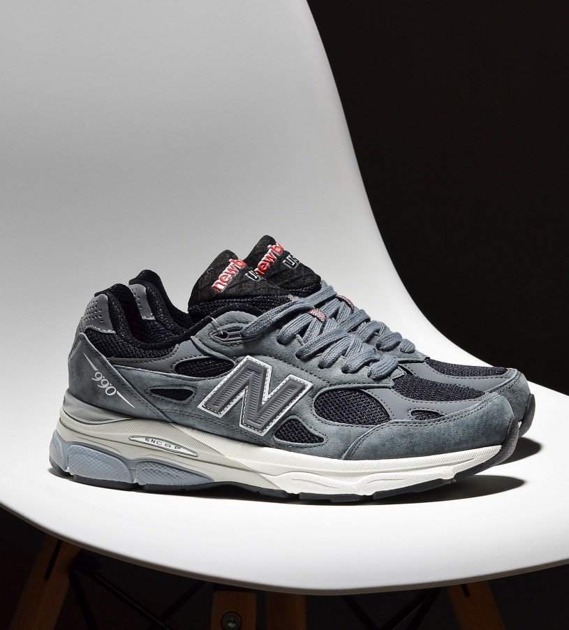 New Balance 990 Grey-Red