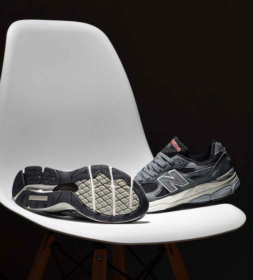 New Balance 990 Grey-Red