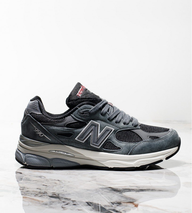 New Balance 990 Grey-Red New Balance 990 Grey-Red