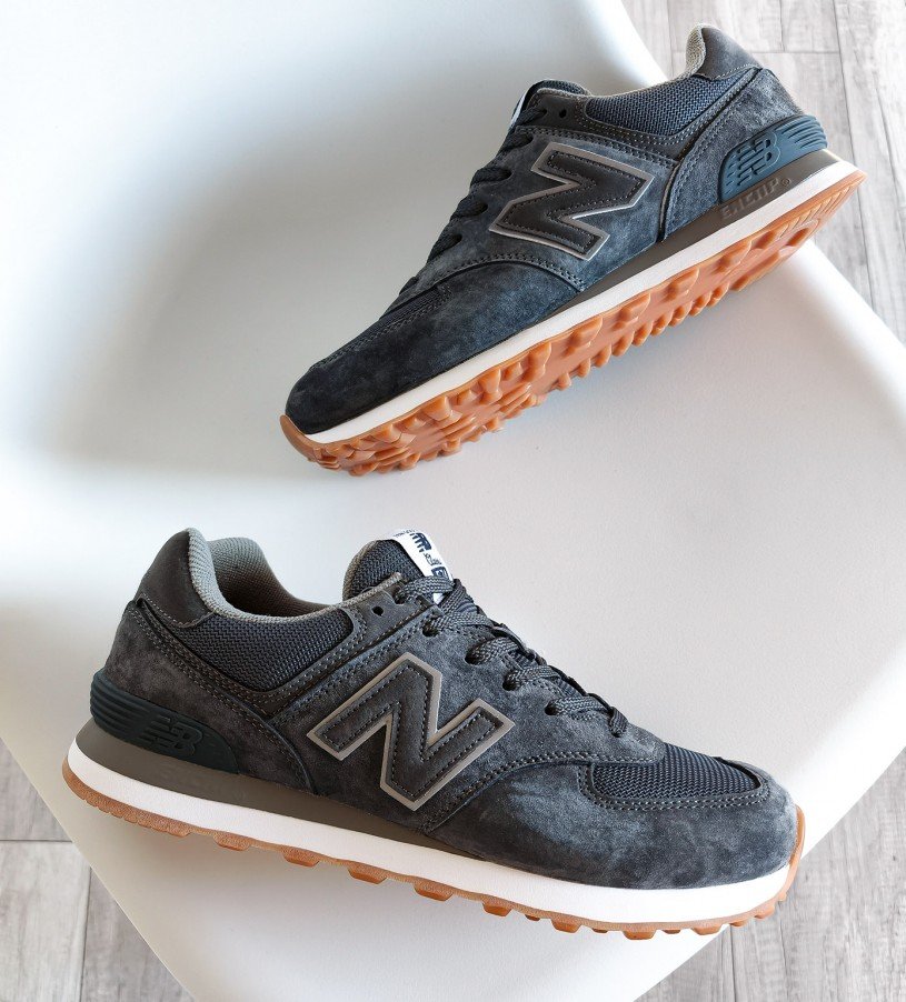 New Balance 574 Storm Gray Premium
