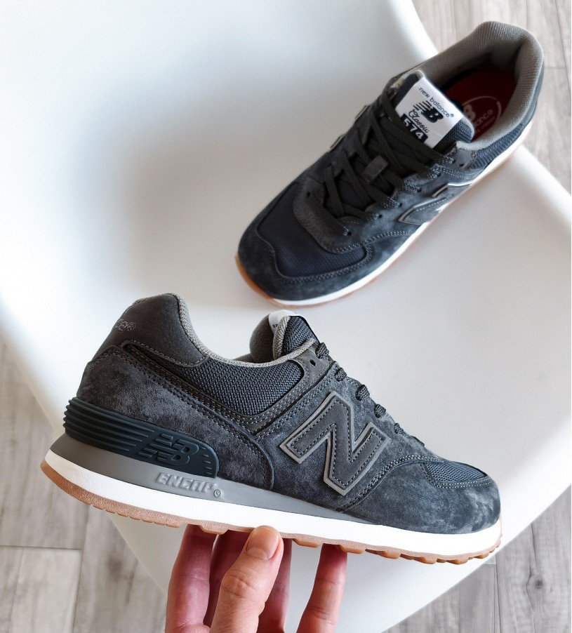 New Balance 574 Storm Gray Premium