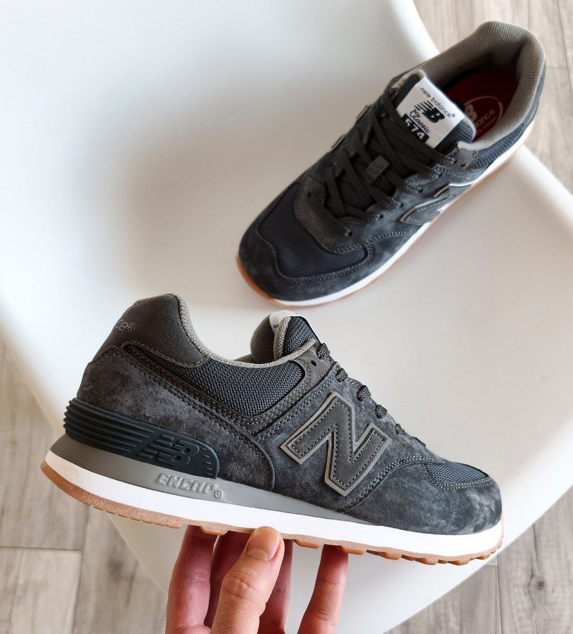 New Balance 574 Storm Gray Premium