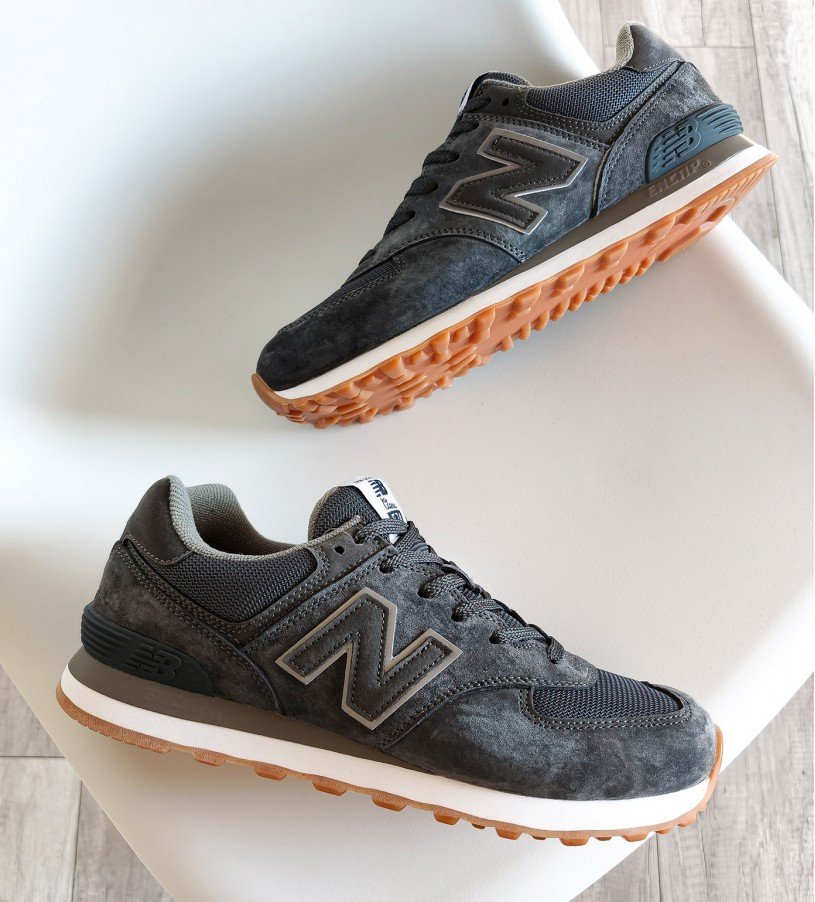 New Balance 574 Storm Gray Premium