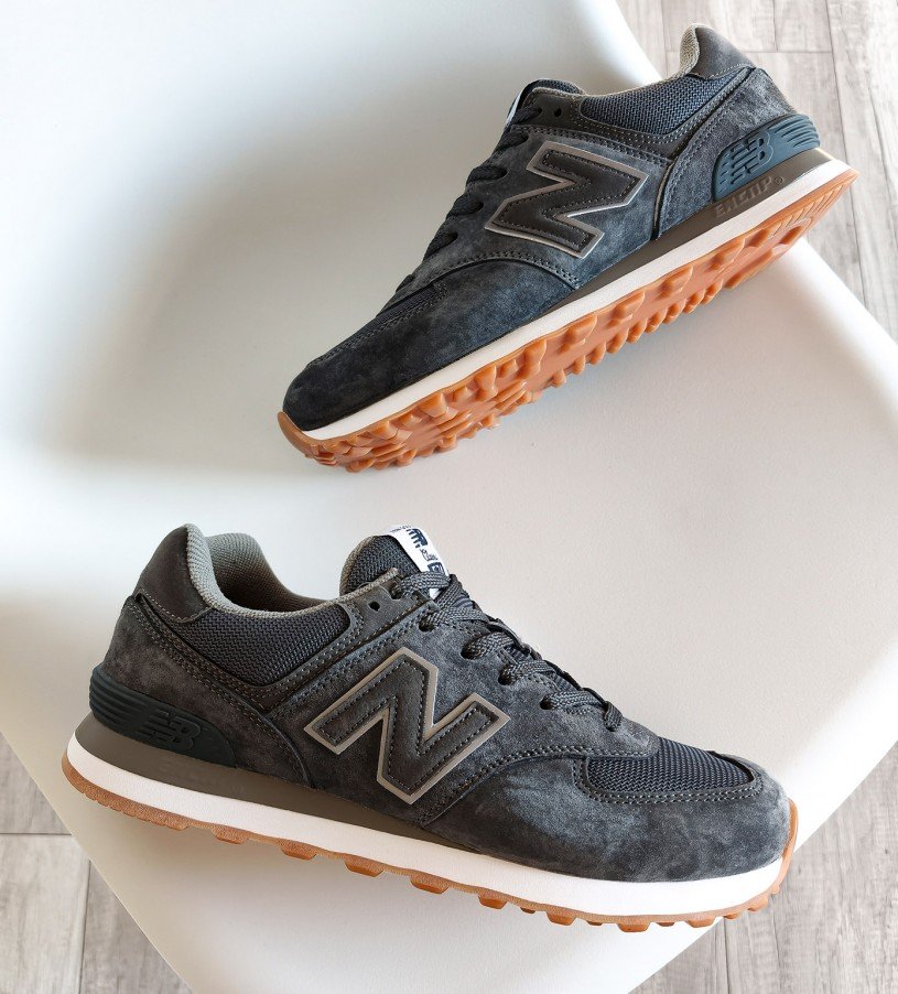 New Balance 574 Storm Gray Premium