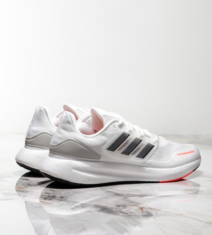 Adidas Pure Boost White Orange Premium Adidas Pure Boost White Orange Premium