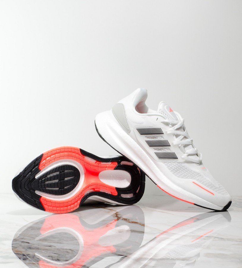Adidas Pure Boost White Orange Premium Adidas Pure Boost White Orange Premium