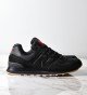 New Balance 574 Black-Red