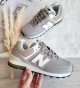 New Balance 574 Peach-Gray New Balance 574 Peach-Gray