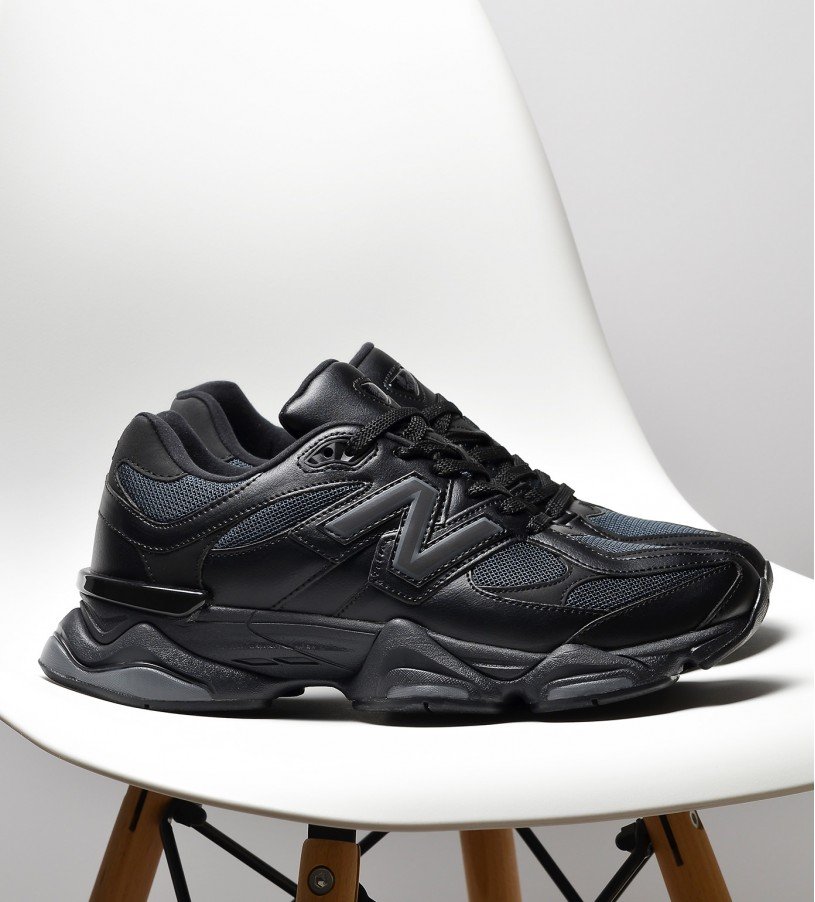 New Balance 9060 Black Leather